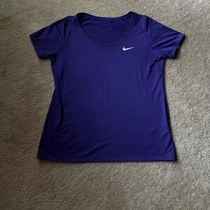 Women’s Nike Dri-Fit Purple Shirt